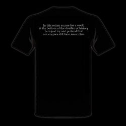 MGŁA - Age of Excuse (czarna koszulka męska)